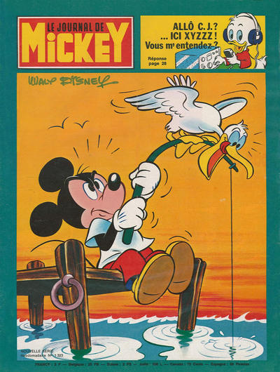 Cover for Le Journal de Mickey (Hachette, 1952 series) #1323