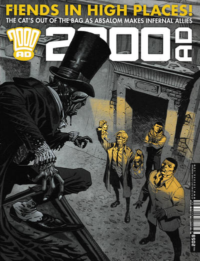Cover for 2000 AD (Rebellion, 2001 series) #2059