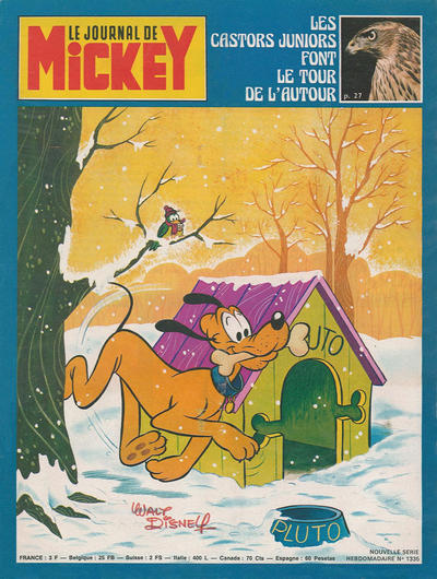 Cover for Le Journal de Mickey (Hachette, 1952 series) #1335