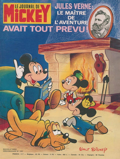 Cover for Le Journal de Mickey (Hachette, 1952 series) #1337