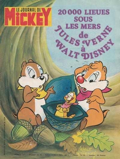 Cover for Le Journal de Mickey (Hachette, 1952 series) #1338
