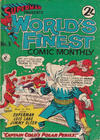 Cover for Superman Presents World's Finest Comic Monthly (K. G. Murray, 1965 series) #3