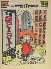 Cover Thumbnail for The Spirit (Register and Tribune Syndicate, 1940 series) #6/18/1950