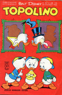 Cover Thumbnail for Topolino (Mondadori, 1949 series) #561