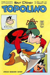 Cover Thumbnail for Topolino (Mondadori, 1949 series) #535