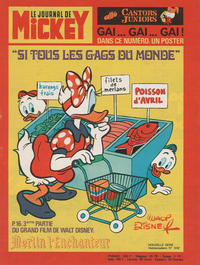 Cover Thumbnail for Le Journal de Mickey (Hachette, 1952 series) #1242