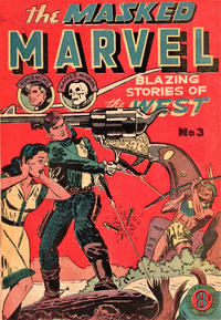 Cover Thumbnail for The Masked Marvel (Atlas, 1953 ? series) #3