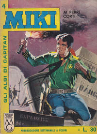 Cover Thumbnail for Gli Albi di Capitan Miki (Casa Editrice Dardo, 1962 series) #4