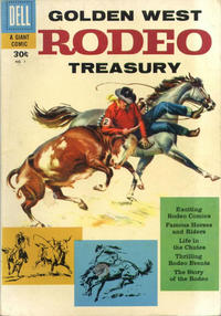 Cover Thumbnail for Golden West Rodeo Treasury (Dell, 1957 series) #1