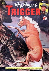 Cover Thumbnail for Roy Rogers' Trigger (World Distributors, 1950 ? series) #12