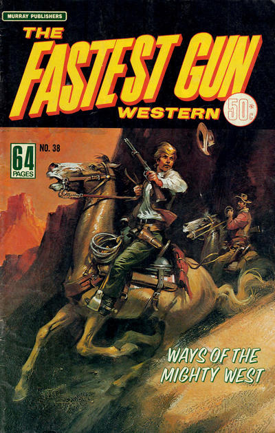 Cover for The Fastest Gun Western (K. G. Murray, 1972 series) #38