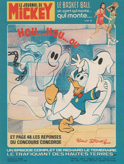 Cover for Le Journal de Mickey (Hachette, 1952 series) #1238