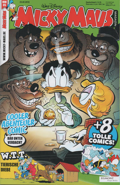 Cover for Micky Maus (Egmont Ehapa, 1951 series) #5/2018