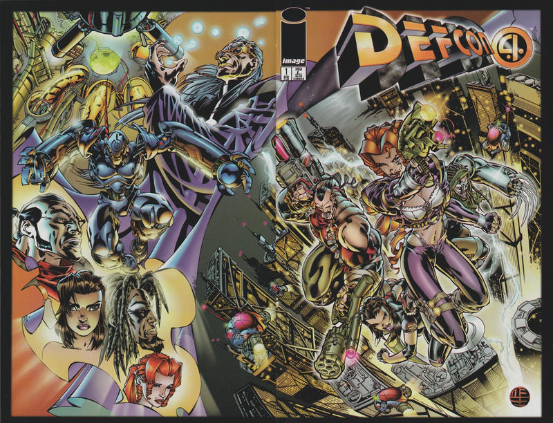 Cover for Defcon 4 (Image, 1996 series) #1 [Standard]