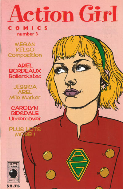 Cover for Action Girl Comics (Slave Labor, 1994 series) #3 [2nd Printing]