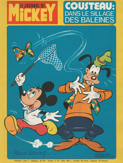 Cover for Le Journal de Mickey (Hachette, 1952 series) #1252