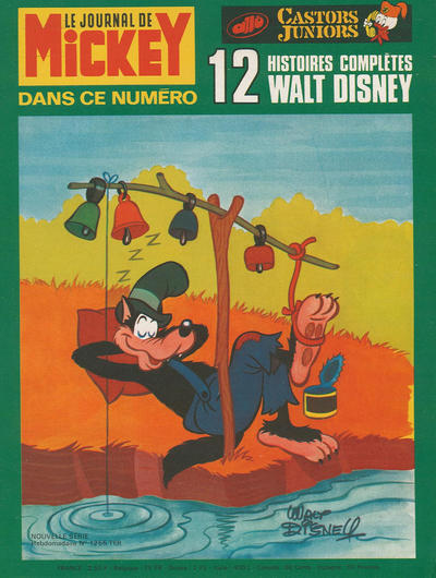 Cover for Le Journal de Mickey (Hachette, 1952 series) #1255t