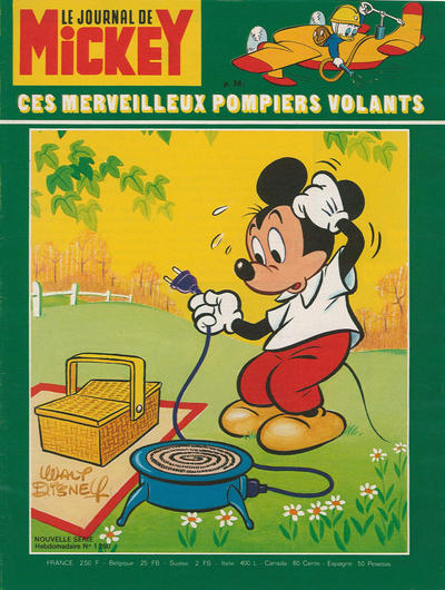 Cover for Le Journal de Mickey (Hachette, 1952 series) #1260
