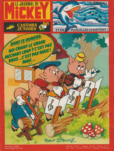 Cover for Le Journal de Mickey (Hachette, 1952 series) #1261