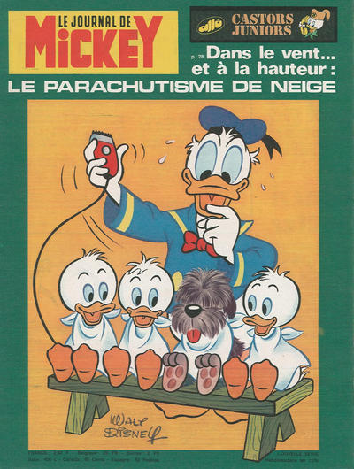 Cover for Le Journal de Mickey (Hachette, 1952 series) #1276