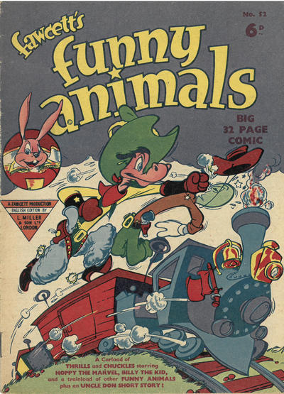 Cover for Funny Animals (L. Miller & Son, 1951 series) #52