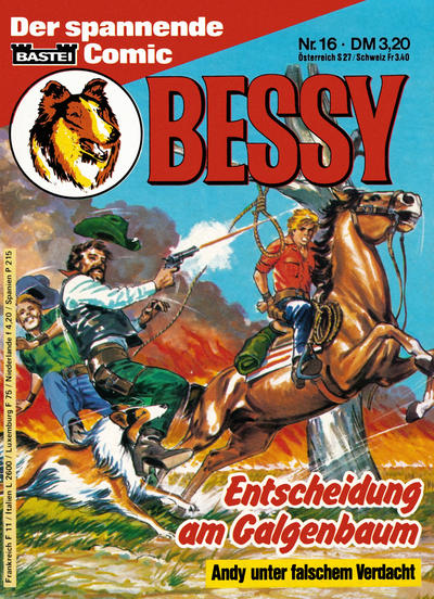 Cover for Bessy (Bastei Verlag, 1981 series) #16
