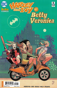 Cover for Harley & Ivy Meet Betty & Veronica (DC, 2017 series) #5 [Bilquis Evely Cover]