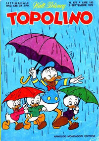 Cover Thumbnail for Topolino (Mondadori, 1949 series) #875