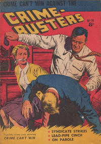 Cover Thumbnail for Crime-Busters (Horwitz, 1950 ? series) #19