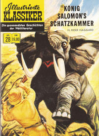 Cover for Illustrierte Klassiker [Classics Illustrated] (Norbert Hethke Verlag, 1991 series) #28 - König Salomon's Schatzkammer