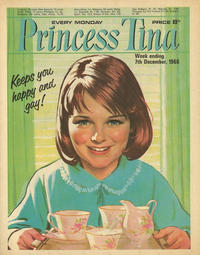 Cover Thumbnail for Princess Tina (IPC, 1967 series) #7th December 1968