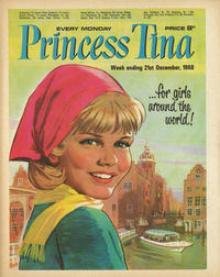 Cover Thumbnail for Princess Tina (IPC, 1967 series) #21st December 1968