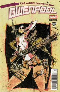 Cover Thumbnail for The Unbelievable Gwenpool (Marvel, 2016 series) #1 [Variant Edition - Fried Pie Exclusive - Jim Mahfood Cover]
