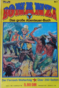 Cover Thumbnail for Bonanza - Das große Abenteuer-Buch (Bastei Verlag, 1975 ? series) #1