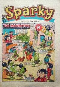 Cover Thumbnail for Sparky (D.C. Thomson, 1965 series) #103