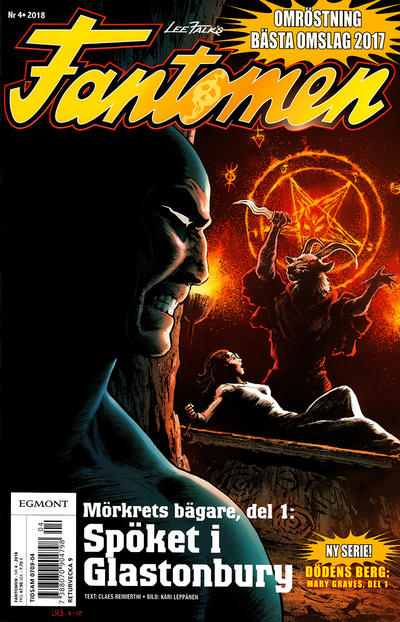 Cover for Fantomen (Egmont, 1997 series) #4/2018