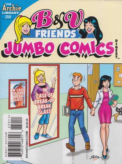 Cover for B&V Friends Double Digest Magazine (Archie, 2011 series) #259