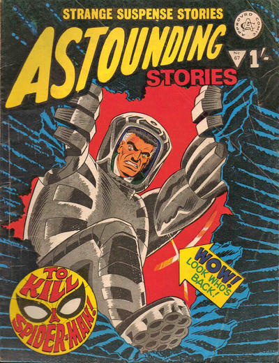 Cover for Astounding Stories (Alan Class, 1966 series) #67