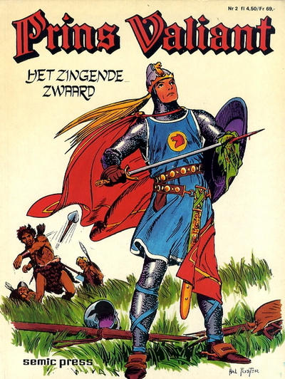 Cover for Prins Valiant (Semic Press, 1975 series) #2