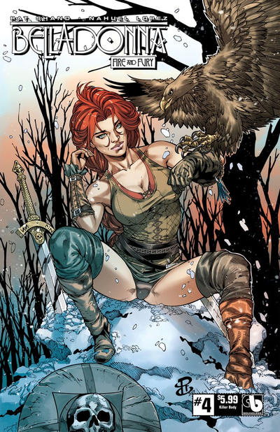 Cover for Belladonna: Fire and Fury (Avatar Press, 2017 series) #4 [Killer Body Cover]