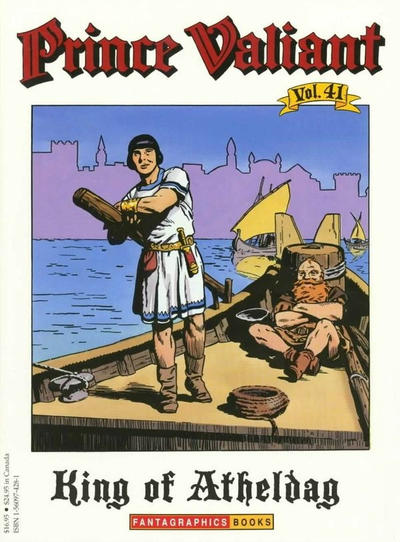 Cover for Prince Valiant (Fantagraphics, 1984 series) #41 - The King of Atheldag