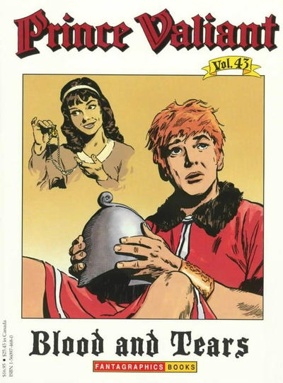Cover for Prince Valiant (Fantagraphics, 1984 series) #43 - Blood and Tears
