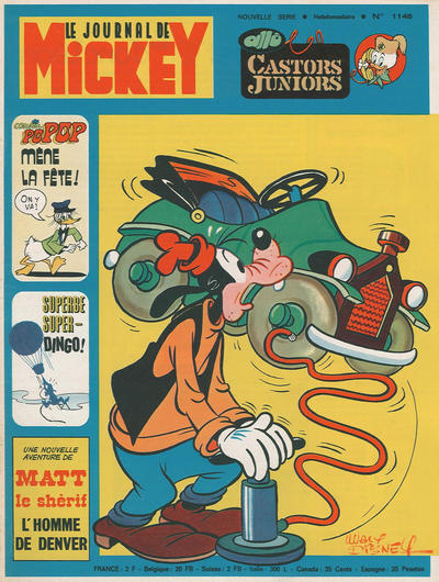 Cover for Le Journal de Mickey (Hachette, 1952 series) #1146