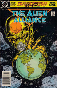 Cover for Invasion (DC, 1988 series) #1 [Newsstand]