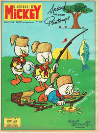 Cover Thumbnail for Le Journal de Mickey (Hachette, 1952 series) #776