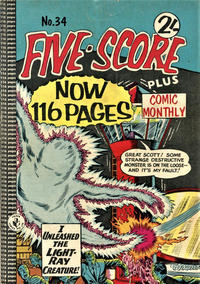 Cover Thumbnail for Five-Score Plus Comic Monthly (K. G. Murray, 1960 series) #34