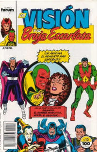 Cover Thumbnail for La Visión y la Bruja Escarlata (Planeta DeAgostini, 1988 series) #13
