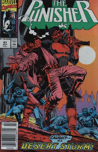 Cover for The Punisher (Marvel, 1987 series) #47 [Australian]