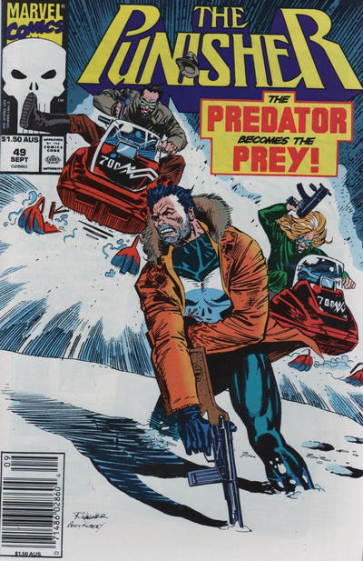 Cover for The Punisher (Marvel, 1987 series) #49 [Australian]