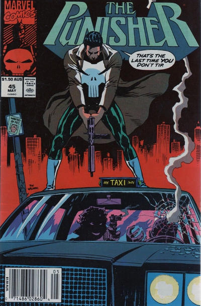 Cover for The Punisher (Marvel, 1987 series) #45 [Australian]